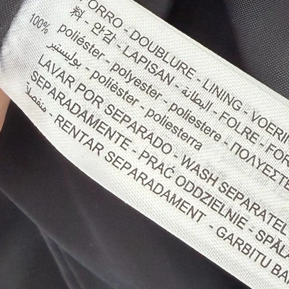 Zara Women’s Black Double Breasted Blazer – Size Medium - Picture 7 of 7